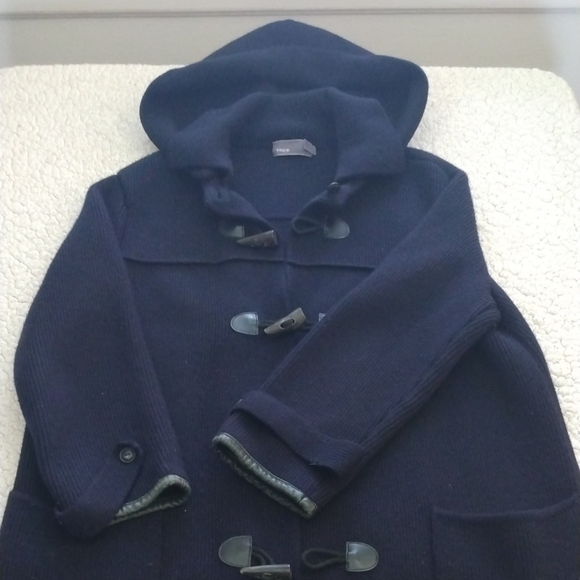 Vince Other - Vince Navy Blue Wool Duffel Coat/Cardigan/Sweater with Toggles (Large)